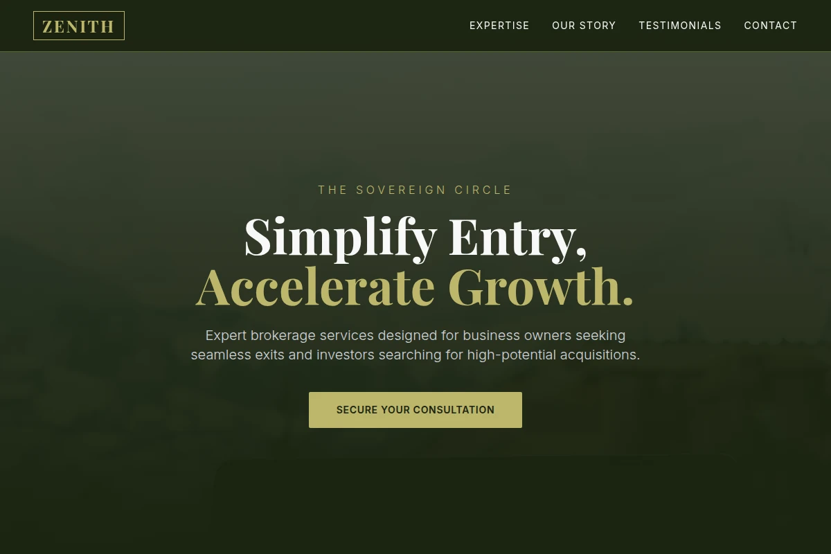 Zenith Business Broker