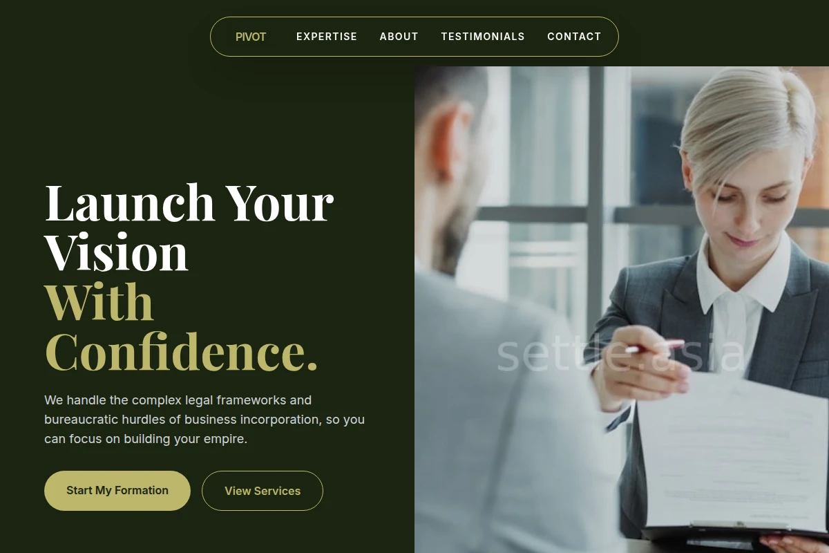Pivot Business Incorporation
