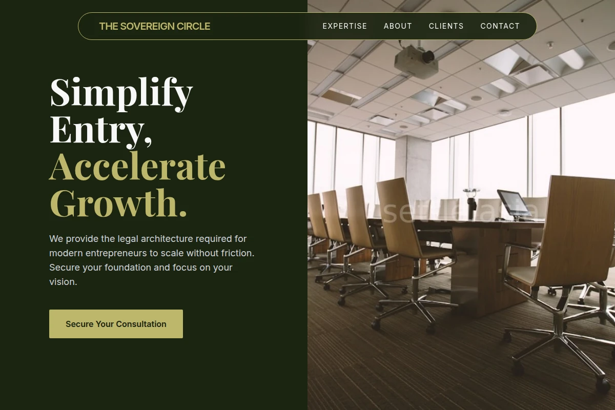 Premium Business Incorporation Website Design