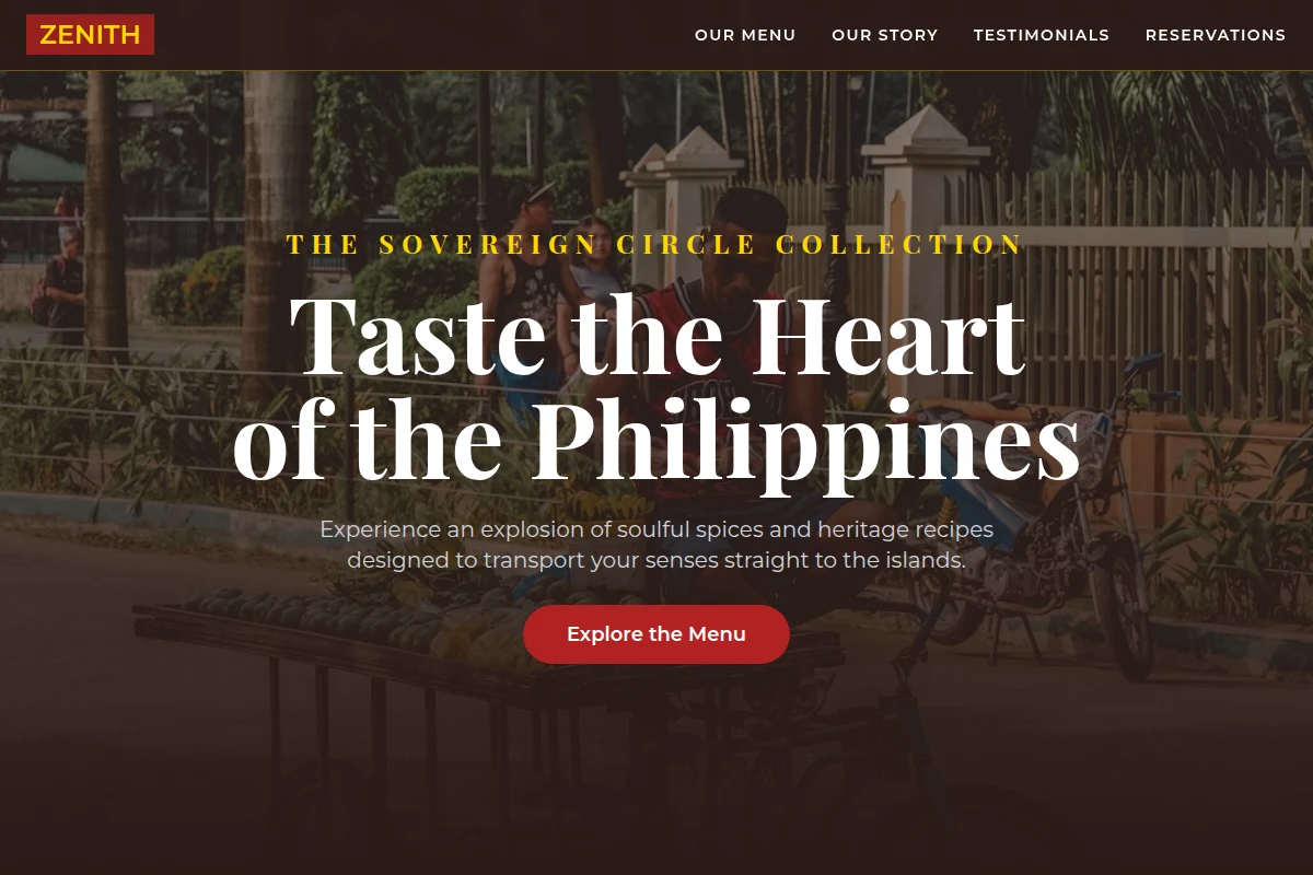 Zenith Filipino Food